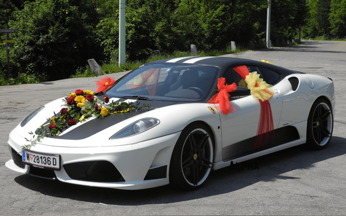 Ferrari Wedding Car Hire